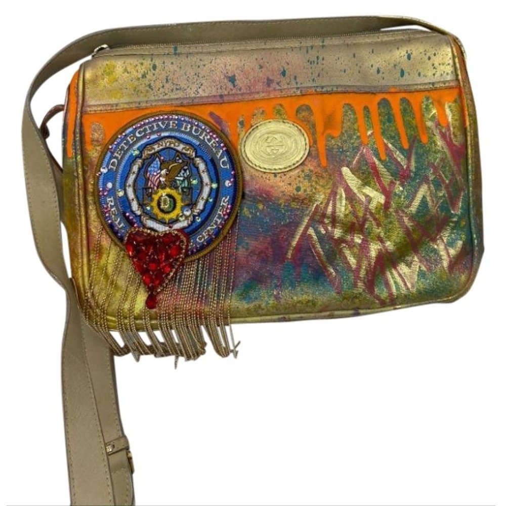 GUCCI Vintage Bag Customized W/ Multi color